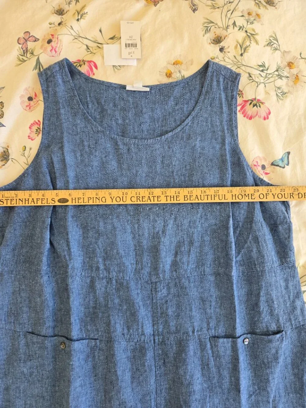 J. Jill Linen Dress, NWT - Picture 5 of 7